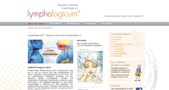 Desktop Screenshot of lymphologicum.de